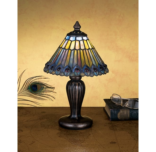 Meyda 27560 Stained Glass, Stained Glass Accent Lamps