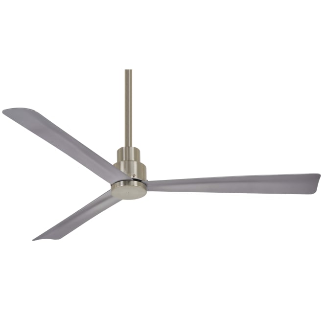Minkaaire F787 Bnw Simple 52 3 Blade, 3 Blade Outdoor Ceiling Fan With Light And Remote