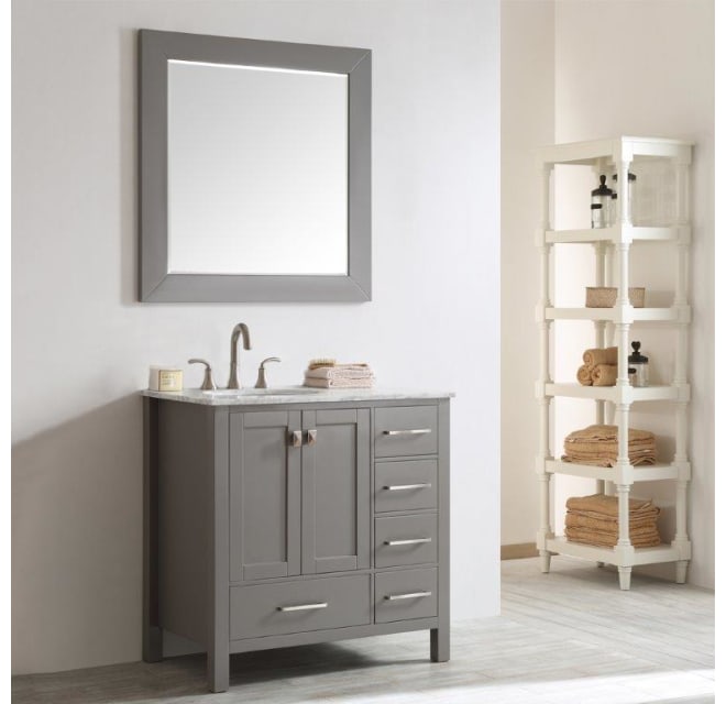 Free Standing Mirrored Bathroom Cabinets – Rispa