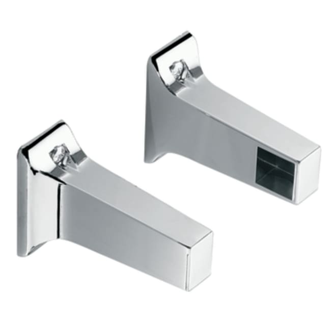 Towel bar shop mounting posts