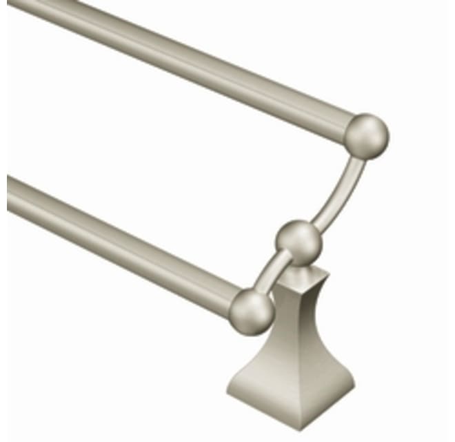 Moen double towel rack online