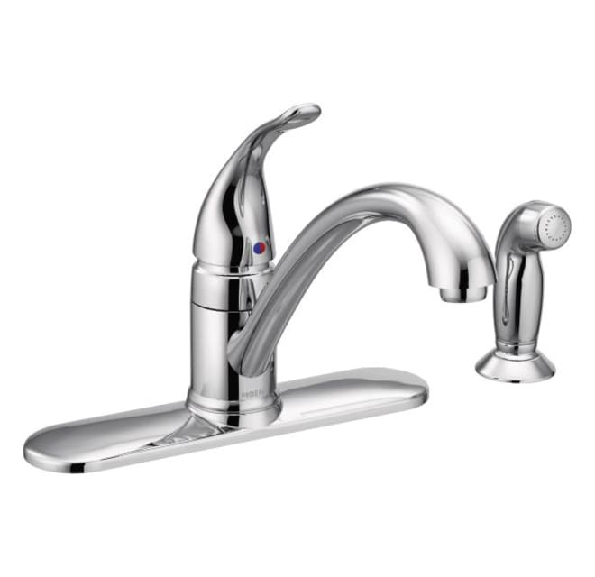 Moen 7082 Torrance Kitchen Faucet With Side Build Com