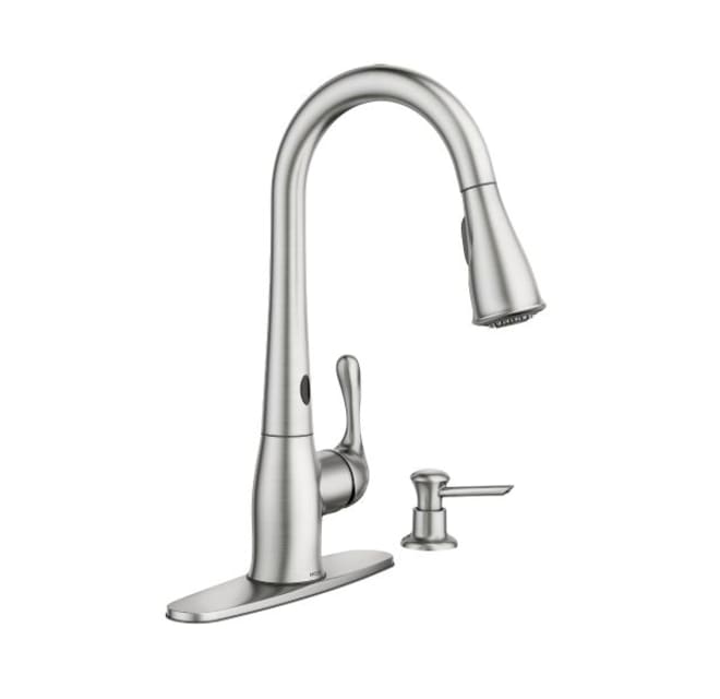 Moen 87340ESRS Ridgedale Pulldown Kitchen Faucet | Build.com