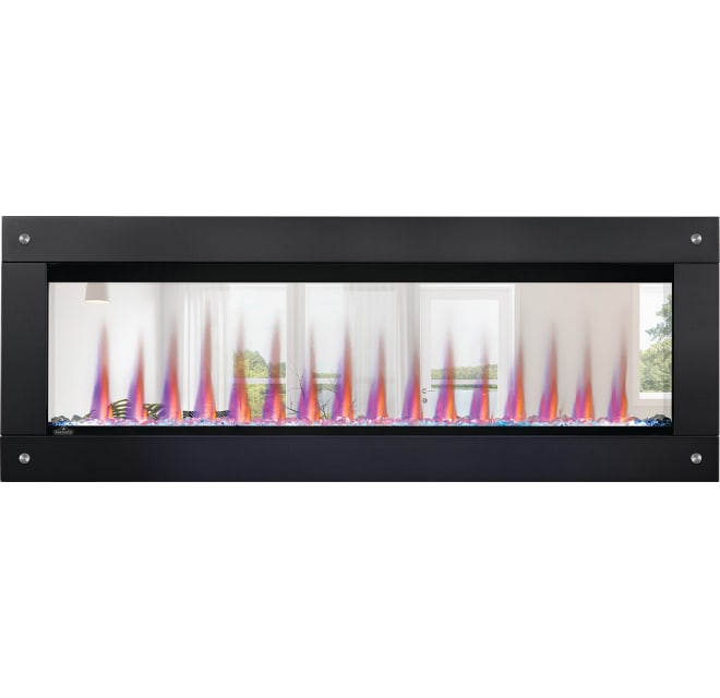Napoleon Nefbd50he Clearion Elite 10000 Btu Build Com - Napoleon See Thru Electric Fireplace