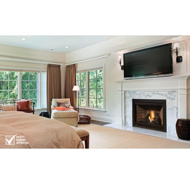 Napoleon - Ascent x 36 Series GAS Fireplace - Direct Vent, Electronic Ignition - Natural GAS / Liquid Propane, Natural GAS