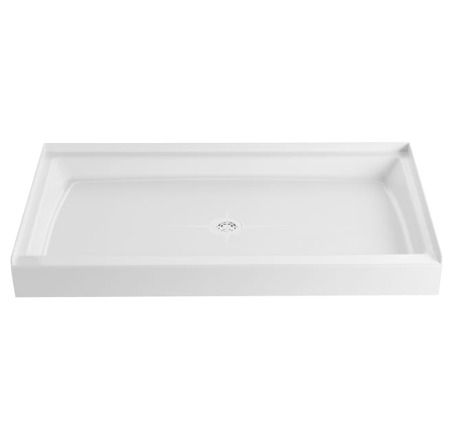 Proflo Pfsb6034wh 60 X 34 Single Curb Slip Build Com