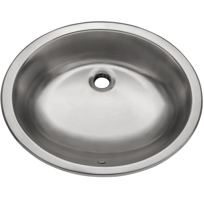 Stainless Steel Bathroom Sink : Lottare 200116 Single Bowl 304 ...