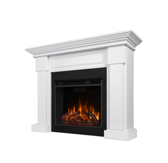 Real Flame 7910e W Hillcrest 4 780 Btu, Do Electric Fireplaces Have A Real Flame