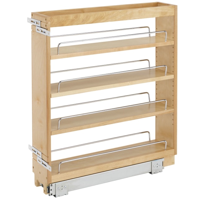 Rev A Shelf 448 Bc 5c Series 5 Inch, Diy Slide Out Cabinet Shelves