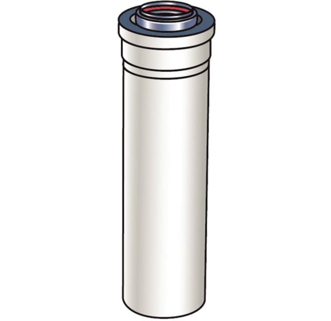 Rinnai 224265 19-1/2” Metal Vent Pipe Extension for | Build.com