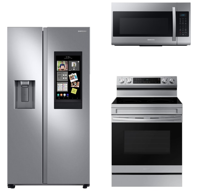 Samsung 2-Piece Kitchen Package with 6.3 Cu. Ft. Electric Range