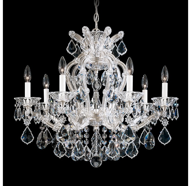 Schonbek 5625 48 Maria Theresa 7 Light 26 Wide Build Com Schonbek 5625 48 Maria Theresa 7 Light, 48 Wide Crystal Chandelier
