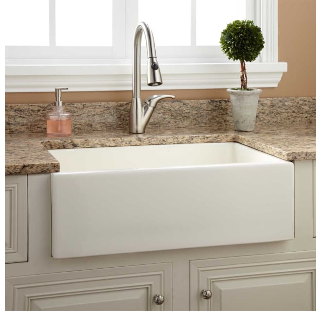 Signature Hardware 394763 Risinger 30, What Is The Best Fireclay Farmhouse Sink