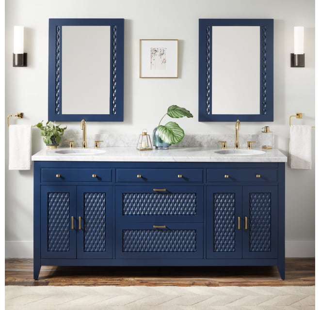 Signature Hardware 442588 Thorton 72, 72 Inch Vanity Top Only