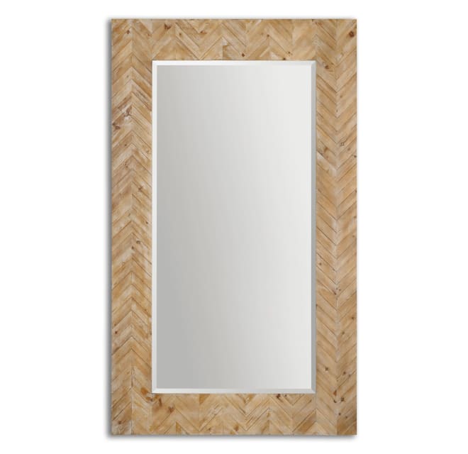 Uttermost 07068 Demetria Oversized Rustic Build Com - Leaning Wall Mirror With Lights Uttermost 07068 Demetria Oversized Rustic Build Com - Leaning Wall Mirror With Lights