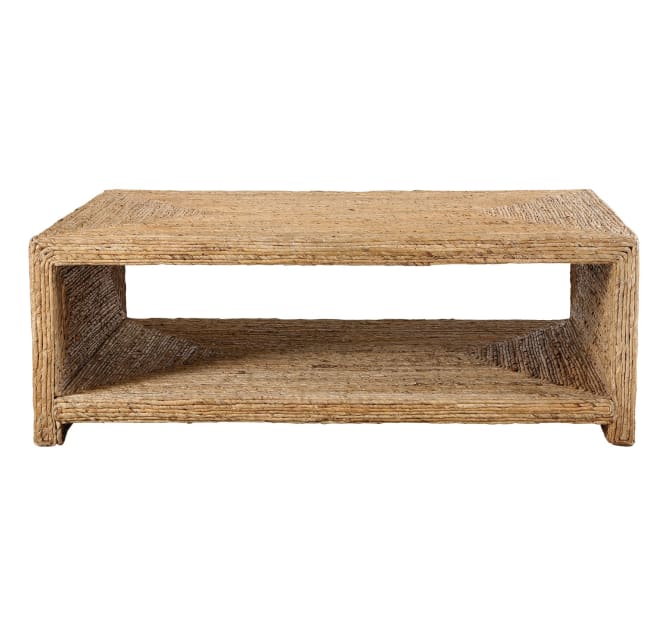 Banana leaf discount coffee table