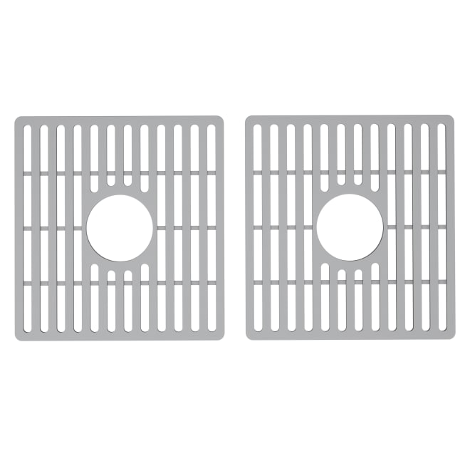 VIGO 15-in x 27-in Center Drain Silicone Sink Grid in the Sink Grids & Mats  department at
