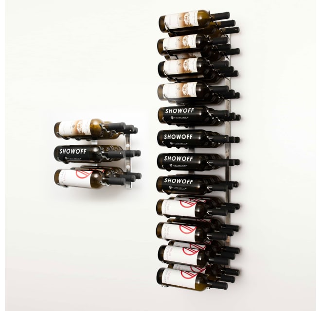 VintageView WS53 P W Series 60 Inch 45 Bottle Wall Mounted Build