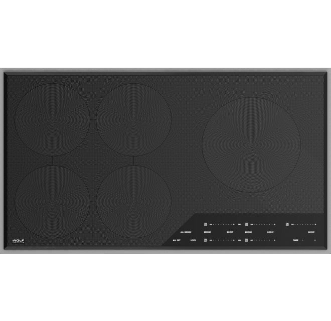 Wolf 24 Transitional Framed Induction Cooktop (CI243TF/S)