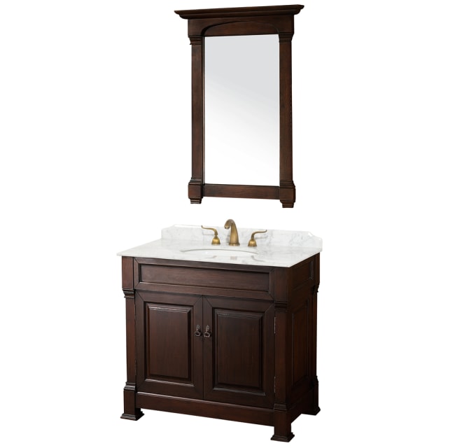 Wyndham Collection Wcvts36dchcw 36, 36 In Vanity Top