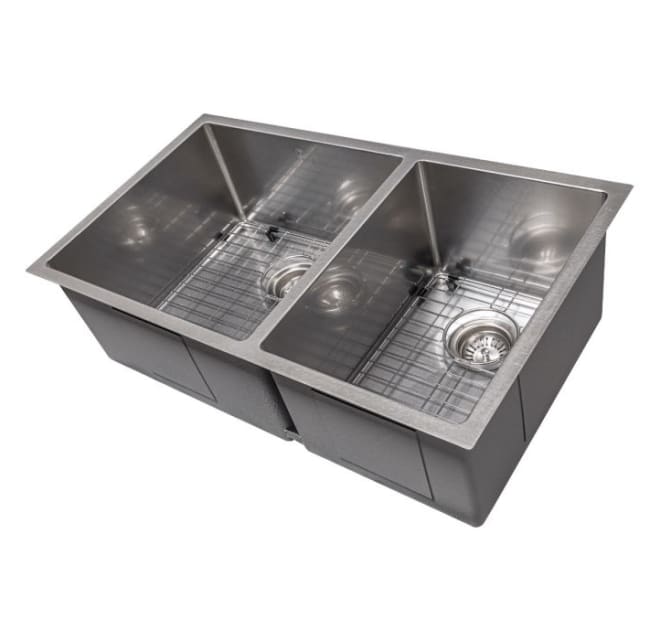 ZLINE SR60D-33S 33 Undermount Double Basin Stainless | Build.com