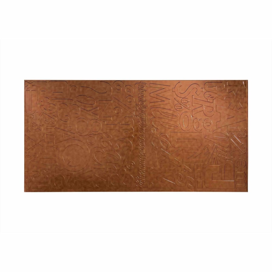 ACP Fasade - Vinyl Glue Down Panel - SAMPLE Antique Bronze