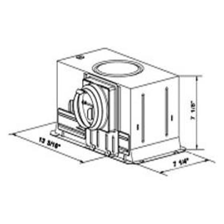 Aero Pure A515A W Heater Series 80 CFM 1 Sone Ceiling Build