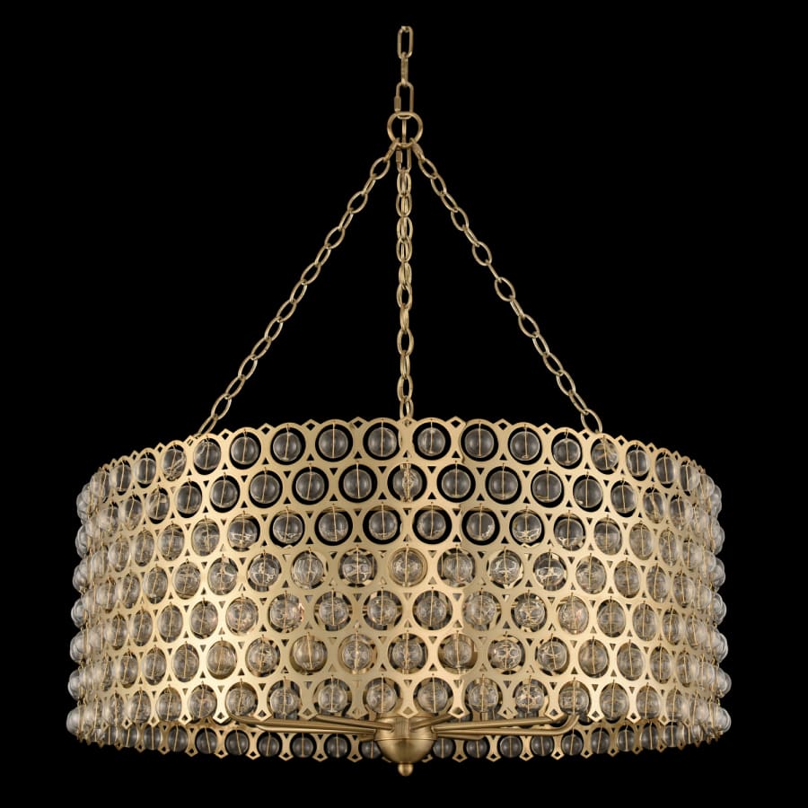 Allegri 032252 014 Vita 32 Wide Beaded Drum Chandelier Build