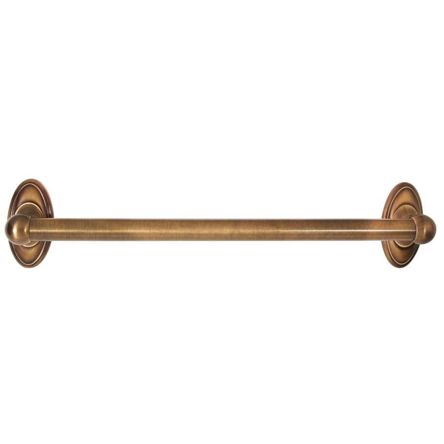 Alno Classic Traditional 18 Inch Wide Towel Bar with 1-1/4 Inch Diameter Bar Antique English
