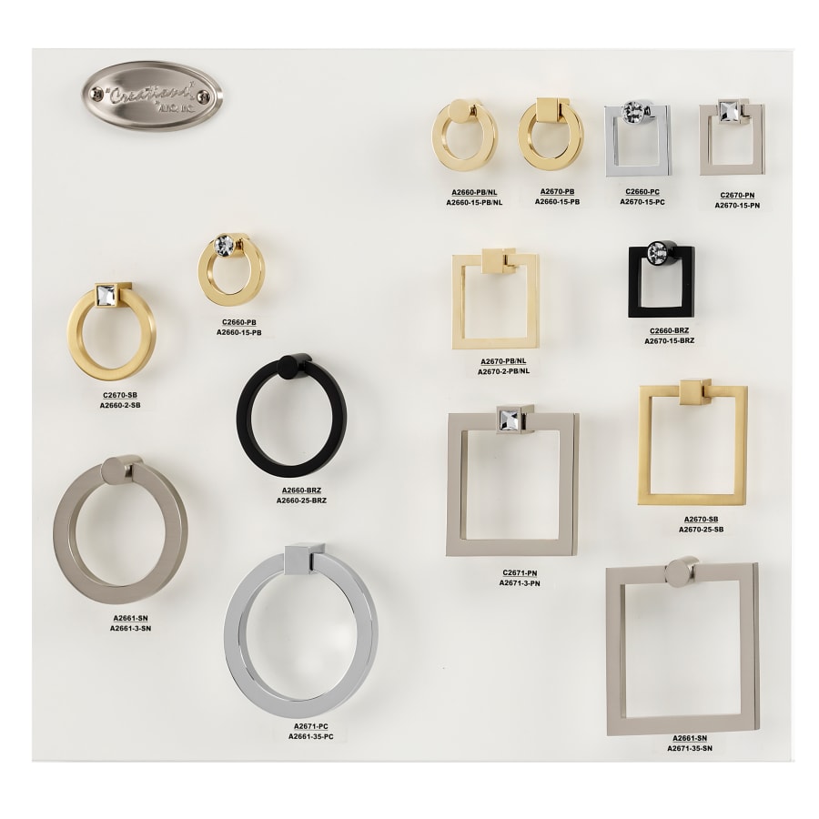 alno-c2661-a2671-3-configurable-drop-pulls-collection-89 alno-c2661-a2671-3-configurable-drop-pulls-collection-89