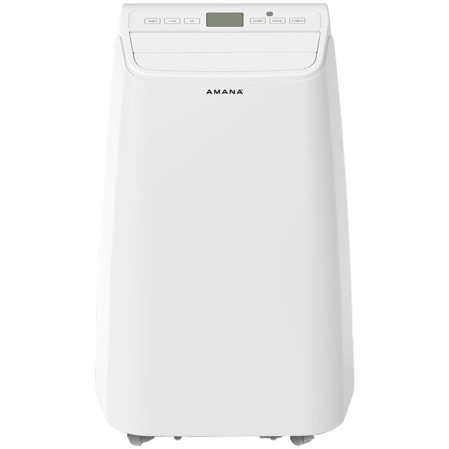 Amana 13,000 BTU 115V Portable Air Conditioner with Dehumidifier and Remote White