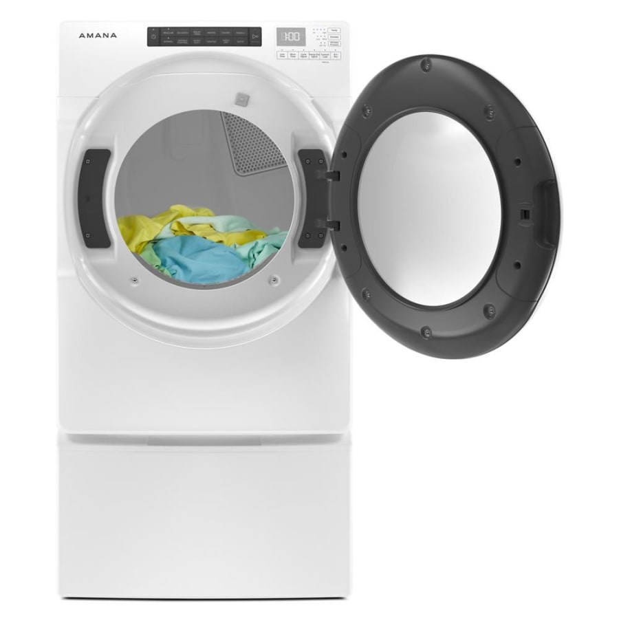Amana electric washer and dryer on sale