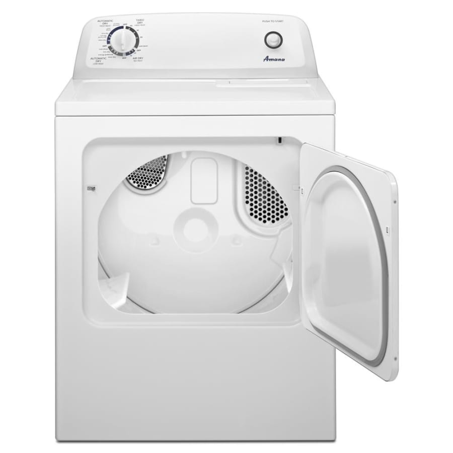 Amana ntw4516fw top load washer & ngd4655ew gas dryer cheap
