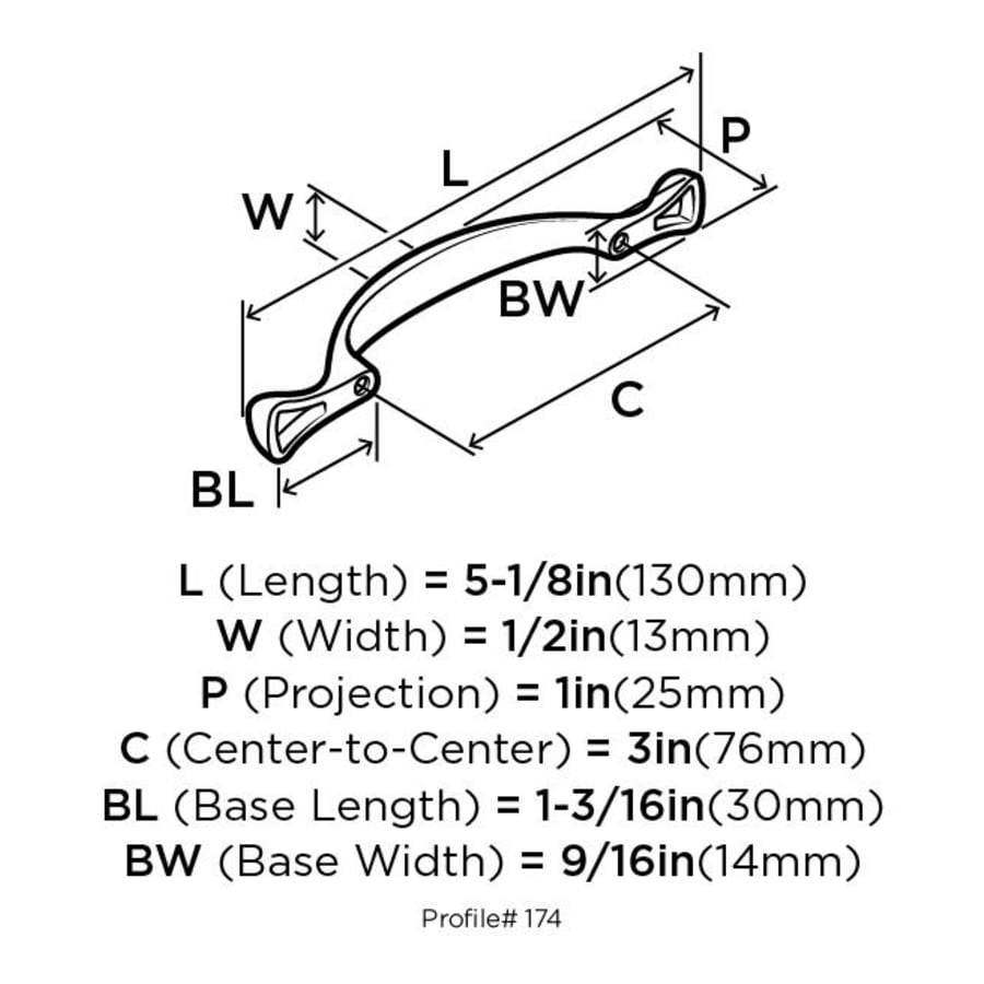 amerock-174-dimensions-of-back-view-33 amerock-174-dimensions-of-back-view-33