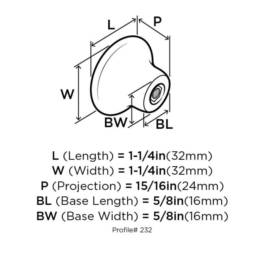 amerock-232-dimensions-of-back-view-38 amerock-232-dimensions-of-back-view-38