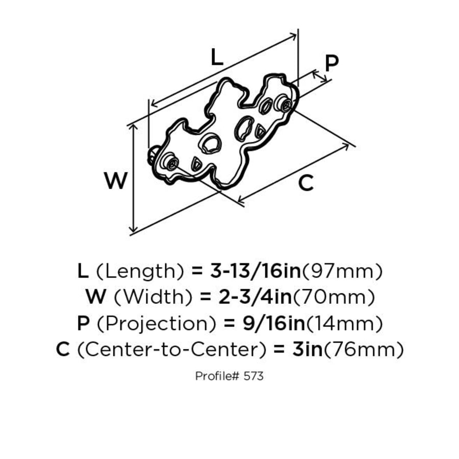 amerock-573-dimensions-of-back-view-67 amerock-573-dimensions-of-back-view-67