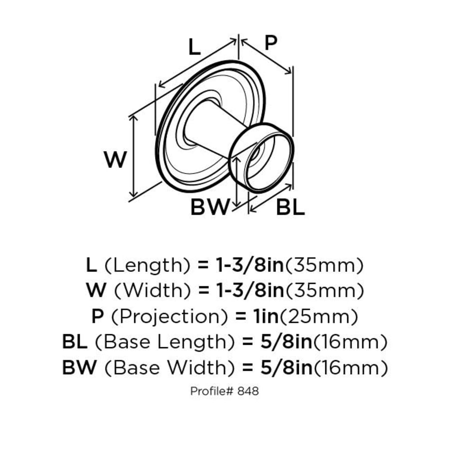 amerock-848-dimensions-of-back-view-74 amerock-848-dimensions-of-back-view-74