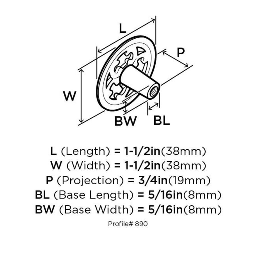 amerock-890-dimensions-of-back-view-80 amerock-890-dimensions-of-back-view-80