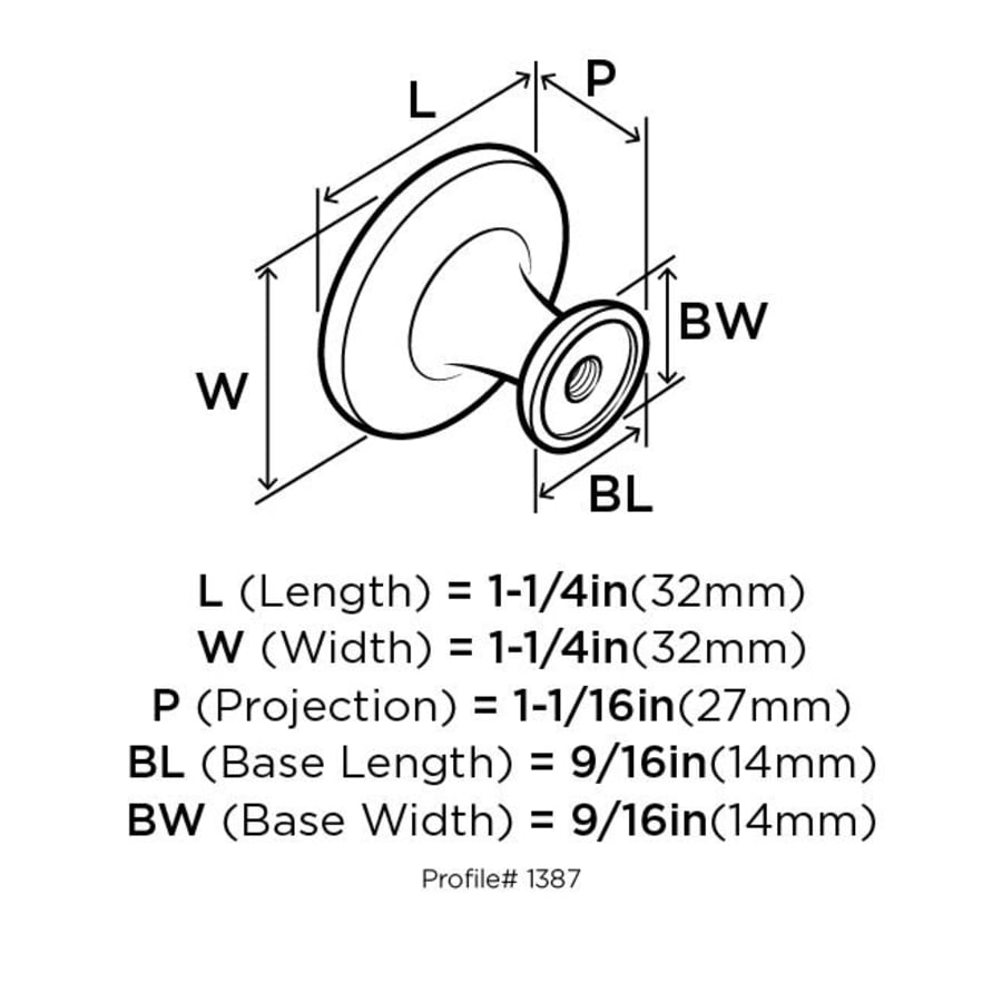 amerock-bp1387-dimensions-of-back-view-160 amerock-bp1387-dimensions-of-back-view-160