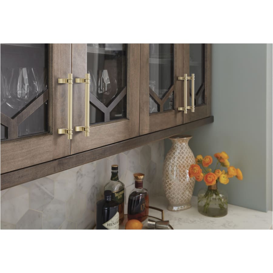 Amerock BP36606CZ Davenport 5-1/16 Inch Center to Center Bar