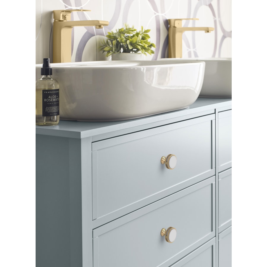 Amerock BP36608BBZFA Oberon 1-3/8 Inch Mushroom Cabinet Knob