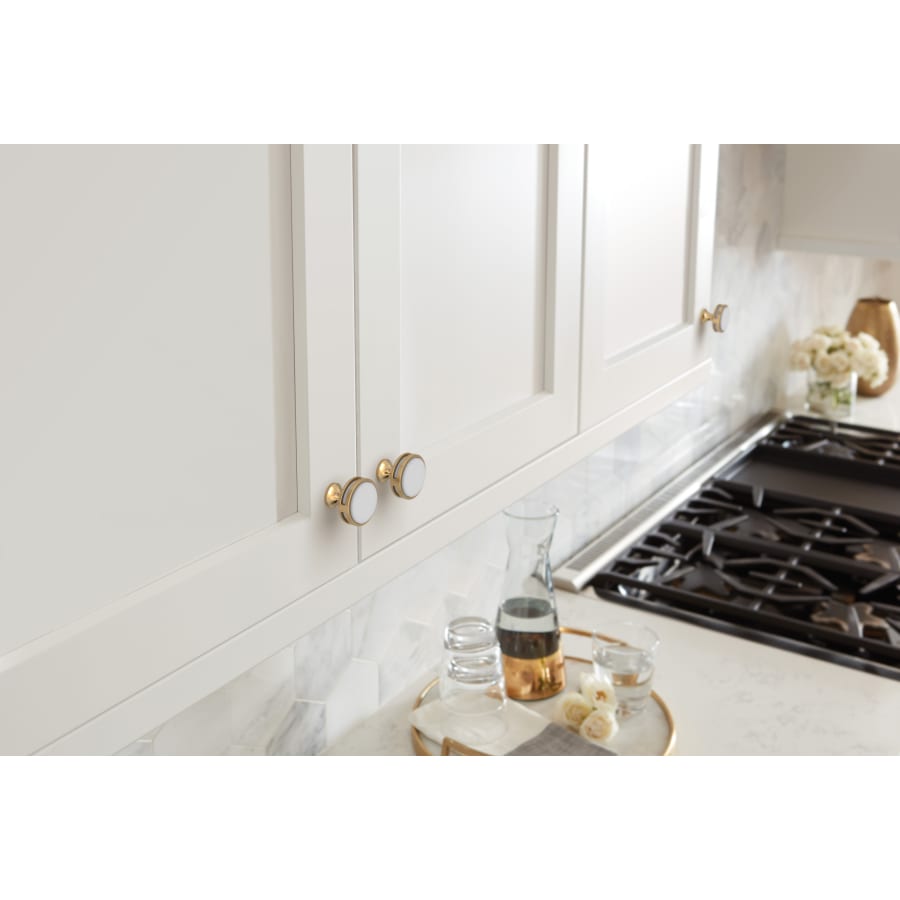Amerock BP36608BBZFA Oberon 1-3/8 Inch Mushroom Cabinet Knob