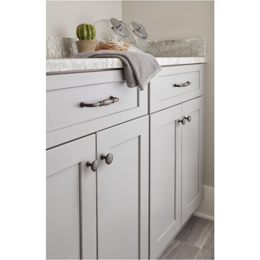 Amerock BP53005AS Edona 1-1/4 Inch Mushroom Cabinet Knob Amerock BP53005AS Edona 1-1/4 Inch Mushroom Cabinet Knob