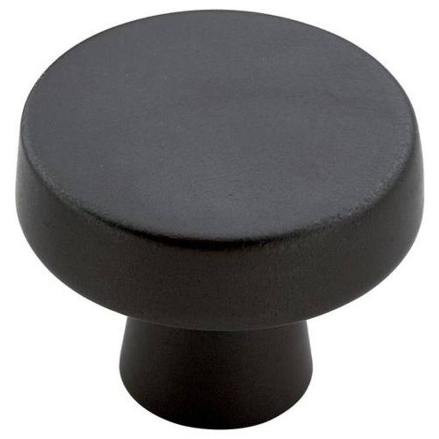 Amerock Blackrock 1-5/16 Inch Mushroom Cabinet Knob Black Bronze