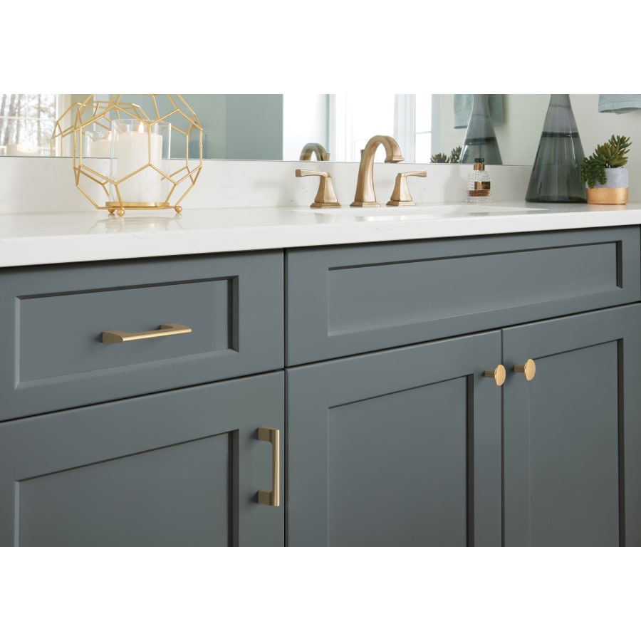 Amerock BP55364G10 Riva 3 Inch Center to Center Handle Amerock BP55364G10 Riva 3 Inch Center to Center Handle