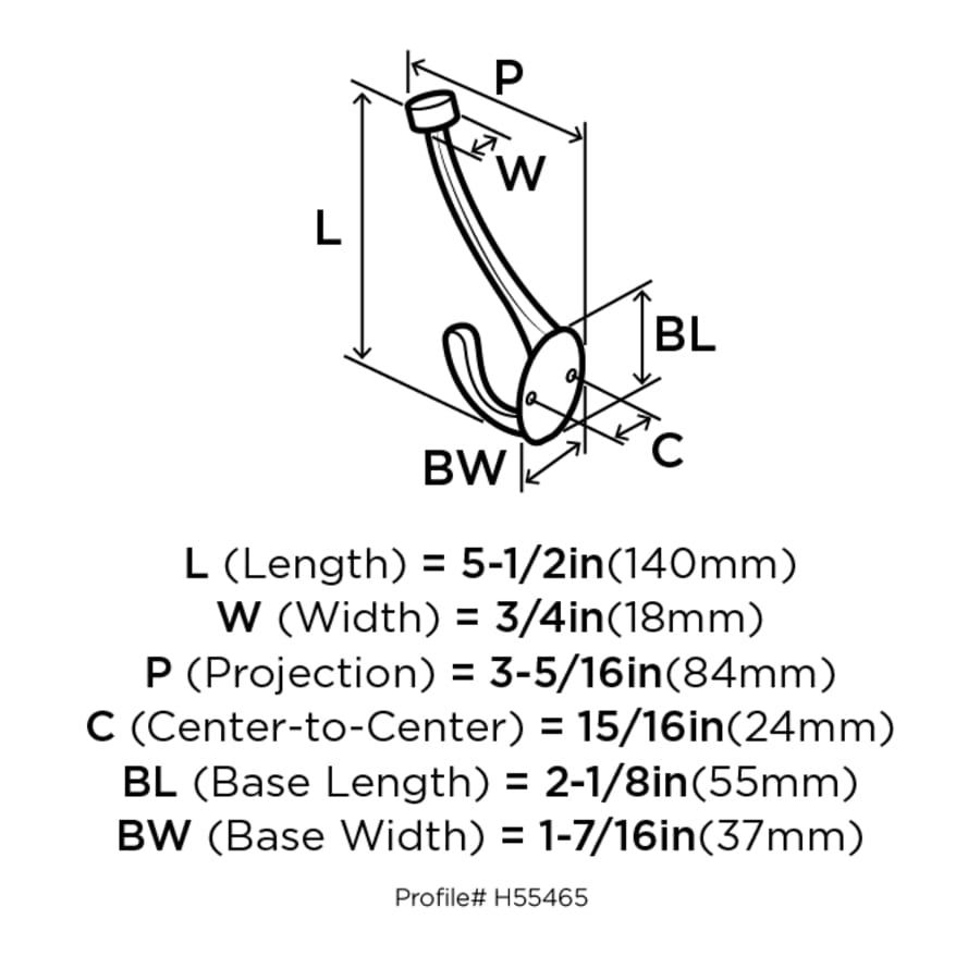 amerock-h55465-dimensions-of-back-view-2623 amerock-h55465-dimensions-of-back-view-2623