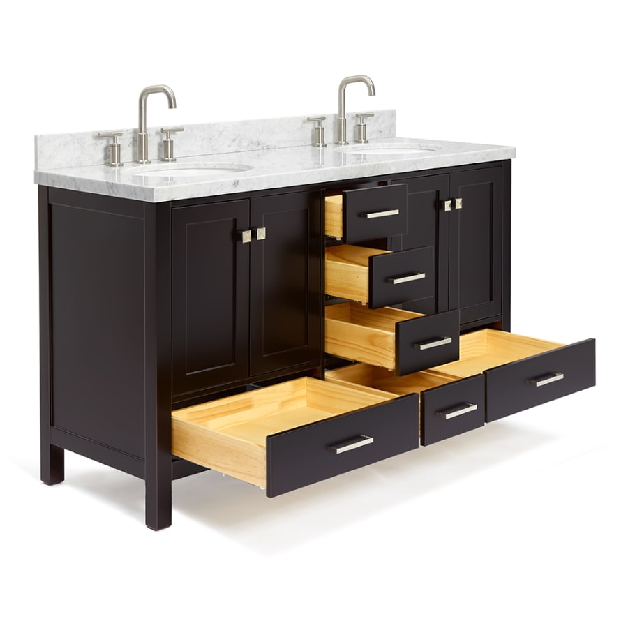 ARIEL Cambridge 60 Inch Double Basin Vanity Set - Thumbnail 3