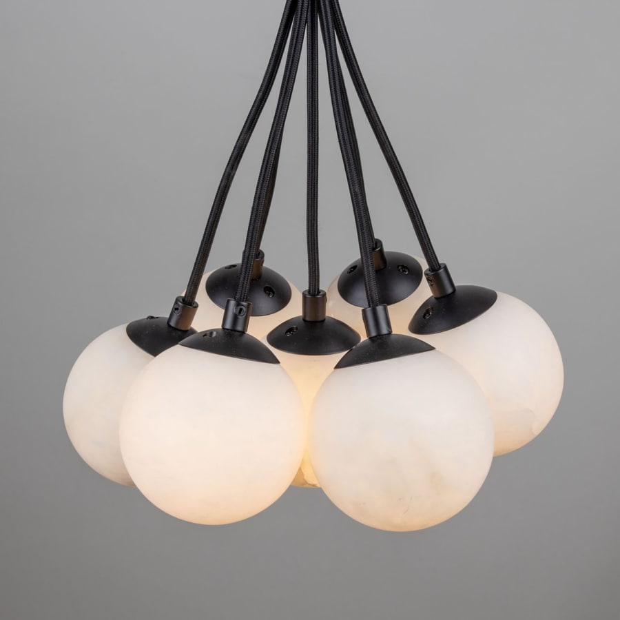 Artcraft Lighting AC7467BK Camila 7 Light 12 Wide Multi Build