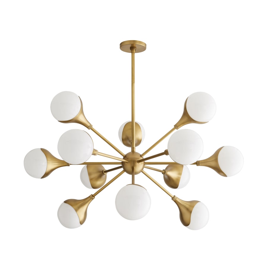 Arteriors sputnik chandelier top