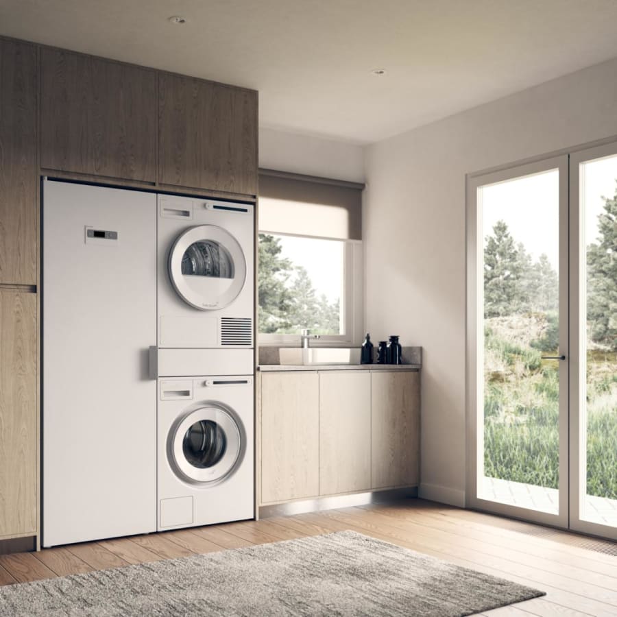 Asko washer and dryer combo top